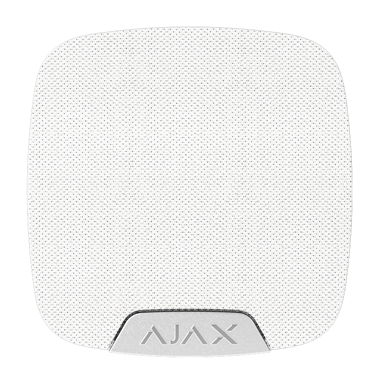 AJAX - HOME SIREN SUPERIOR WHITE Ασύρματη εσωτερική σειρήνα SUPERIOR, σε λευκό χρώμα.