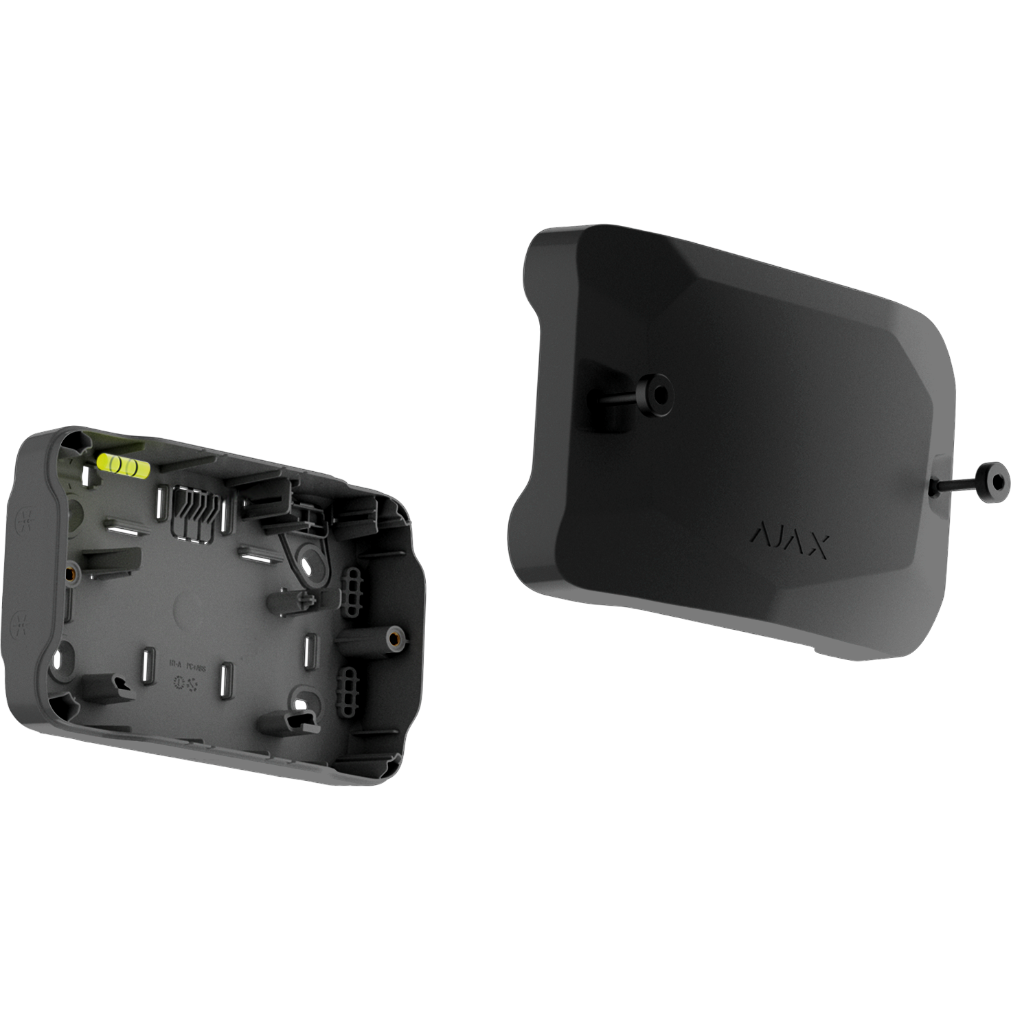 AJAX - CASE B (175) BLACK Κουτί διακλάδωσης δύο θέσεων, για ασφαλή ενσύρματη σύνδεση συσκευών Ajax Fibra, σε μαύρο χρώμα.