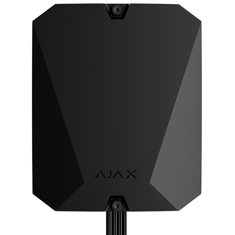 AJAX - MULTITRANSMITTER FIBRA BLACK Fibra Integration Module για την σύνδεση 18 ενσύρματων περιφερειακών συσκευών/ζώνων.
