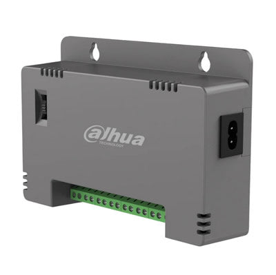 DAHUA - PFM344D-8CH-EN Switching τροφοδοτικό 8 καναλιών 12V 5A με δυνατότητα ρύθμισης στο output voltage.