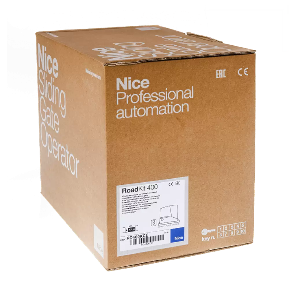 Nice ROAD (Wifi Kit) - Μοτερ Συρόμενης Γκαραζόπορτας έως 500kg