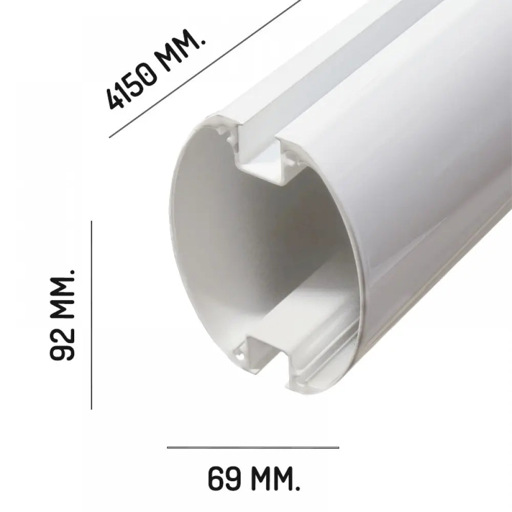 Nice XBA14 - Κοντάρι Αλουμινίου Λευκό (4m - 69x92x4150 mm)