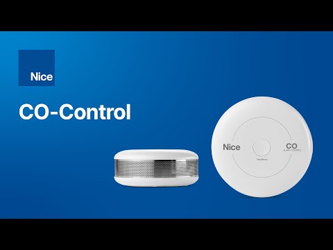 Nice CO ALARM-CONTROL - Ανιχνευτής μονοξειδίου του άνθρακα με αισθητήρα θερμοκρασίας (Z-Wave)
