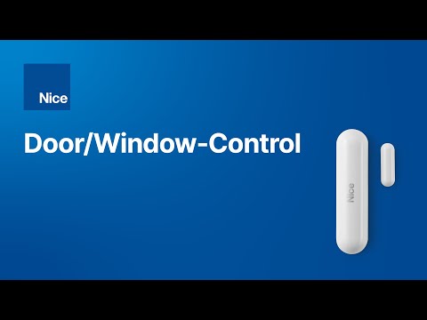 Nice Door/Window-CONTROL (Καφέ) - Αισθητήρας πόρτας/παραθύρου με αισθητήρας θερμοκρασίας (Z-Wave)