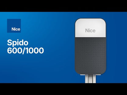 Nice SPIDO 600 (Basic Kit Μονοκόμματος Ιμάντα) - Σετ μηχανισμός γκαραζόπορτας οροφής έως 10,5 m²