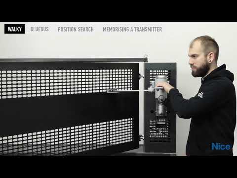 Nice WALKY 2024 (Premium Διπλό Kit) Σετ μηχανισμών 24V για ανοιγόμενες αυλόπορτες έως 1,8 μέτρα