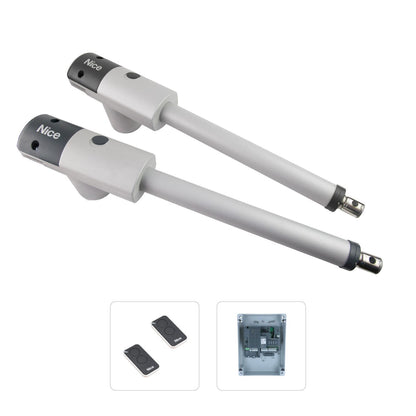 Nice TOO4500 (Basic Διπλό Kit) - Σετ μηχανισμών 230V για ανοιγόμενες αυλόπορτες έως 3m και 250kg